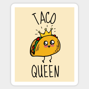 Taco Queen Cute Sticker